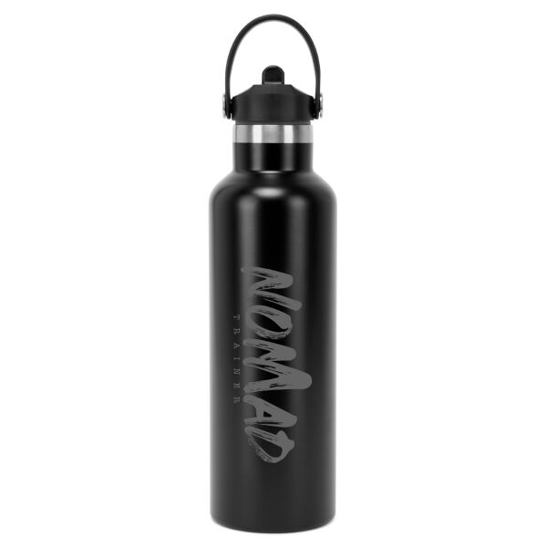 Nomad  - Vacuum sports water bottle with flip-up straw Thumbnail